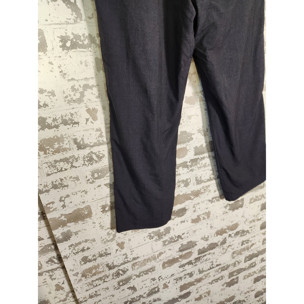 Brooks Brothers Stretch 100% Wool Dress Pants Men's 36x31 Dark Gray Pleated - Picture 7 of 16